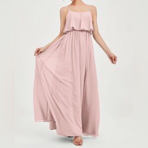 ✨LIKE NEW ✨ Salmon Pink Maxi Summer Dress